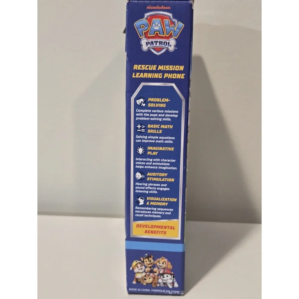 VTech PAW Patrol Rescue Mission Learning Phone Electronic Toy Ages 3+ (2025)